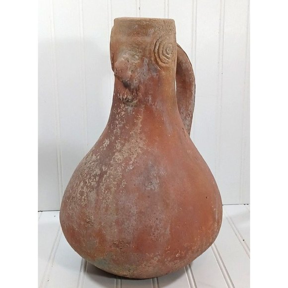 Pre-Columbian Artifact Inca Pottery Storage Vessel Urn Chancay Peru 1000-1400 AD - Picture 4 of 12